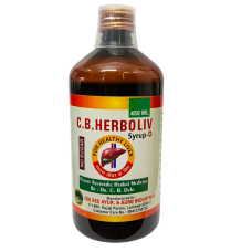 C.B. HERBOLIV SYRUP D 450 ML. (Sugar Free) 
