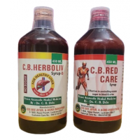 COMBO CB HERBOLIV D + RED CARE SYRUP